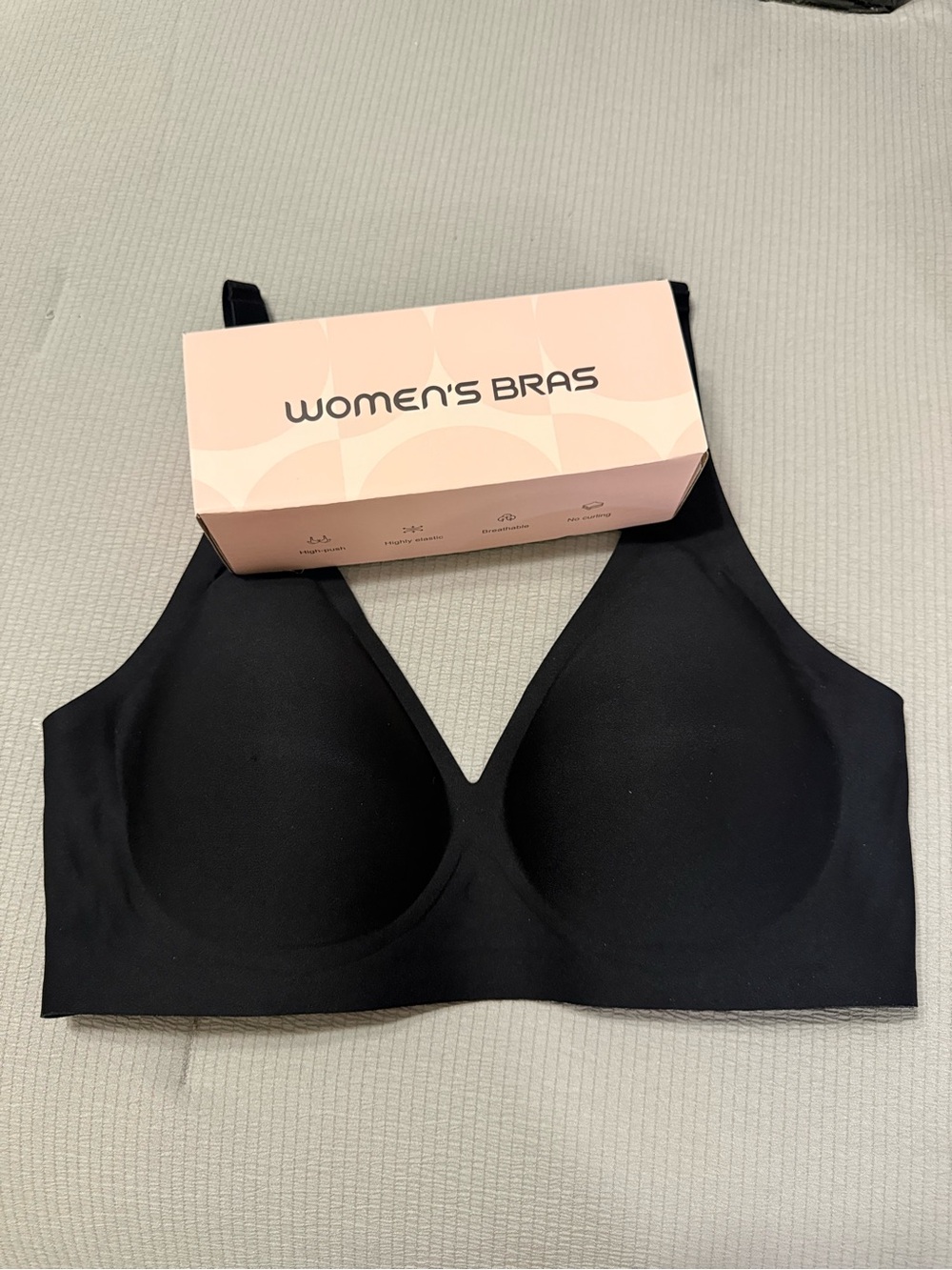 Seamless Black Women’s Comfort Bra